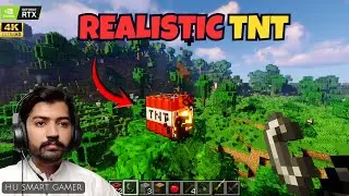 I Add Realistic TNT Physics Mod in Minecraft