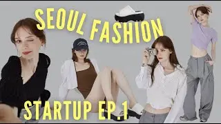 Starting my Korean Fashion Company! 👚👟 Photoshoot, BTS, Try-on haul, Editing | STARTUP SERIES EP. 1