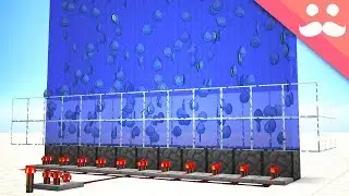 USING NEW WATER MECHANICS with Redstone! [SNAPSHOT!]
