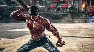 Tekken 8 ( Law ) Heat Smash Combos Highest Damage 120