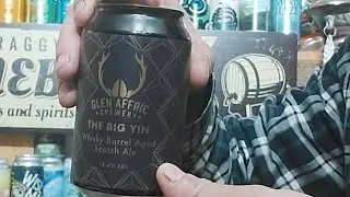 Beer - The Big Yin Whisky Barrel Aged Scotch Ale By Glen Affric Brewery - Review #2077