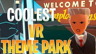 Coolest Theme Park in Rec Room VR! | Insplorations Is Awesome!