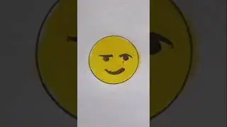 beautiful emoji drawing. attitude emoji. #arttutorial #artvideo #drawing #emoji