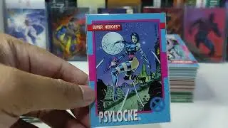 X-men Impel Trading Cards 1992 , Full Set / Complete Base Set Review , Drawn By Jim Lee
