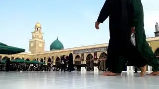 Time-lapse In Yard Of Masjid e Kufa, Iraq