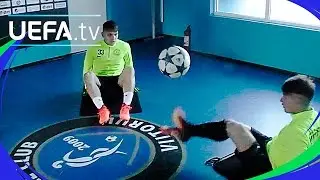 Viitorul Constanţa: UEFA Youth League skills challenge