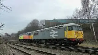 56098 & 47749 at Woodburn Junction