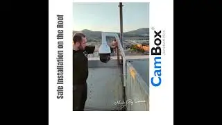 CamBox Speed Dome Brackets. (Safe Installation on the Roof)