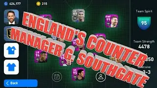 HOW TO PLAY WITH G. SOUTHGATE IN EFOOTBALL PES 2020 || MANAGER INFO, TEAM BUILD UP ||