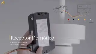 Sulion - Accesorios para ventiladores de techo - Instalación de receptor domótico