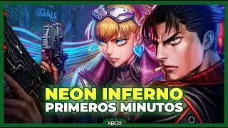 NEON INFERNO &mdash; Pixel art Neonpunk con acci&oacute;n y decisiones | Gameplay sin comentarios | Xbox Series X