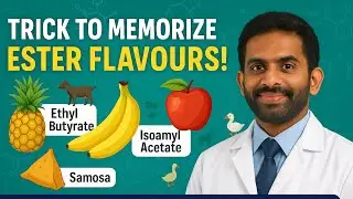 Trick to Memorize Ester Flavours | Organic Chemistry Mnemonics Made Easy
