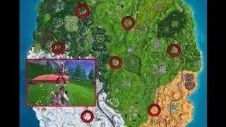 Fortnite Visit 4 Expedition Outposts in a Single Match زيارة 4 اماكن مركبات في قيم واحد