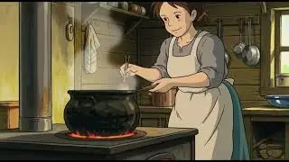 #GhibliStyle #HealingFood #RelaxingCooking #animeasmr #cozyanime #cookingasmr  #notalking  #bunny