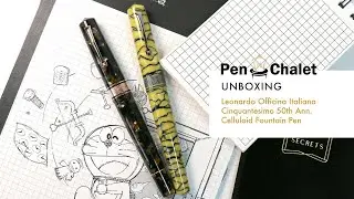 Celebrating Cinquantesimo in Style with Leonardo's NEW Celluloid Pens!