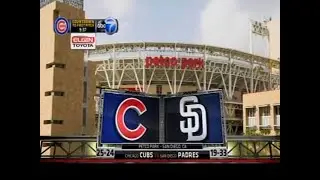 50 - Cubs at Padres - Monday, May 29, 2017 - 3:40pm CDT - WLS-ABC 7