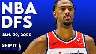 NBA DFS Process | DraftKings & FanDuel Picks, Plays & Slate Breakdown | Thursday, 01/29/26