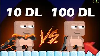 10DL CAPE vs 100DL LEGENDARY CAPE!! OMG!! | GrowTopia