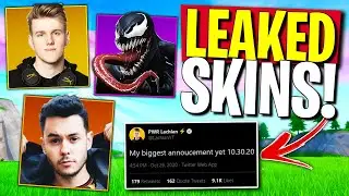 *НОВЫЕ* слитые облики появятся в Fortnite! (Lachlan, Venom, TheGrefg и другие)