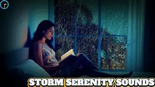 RELAXING NIGHT ROUTINE WITH THUNDERSTORM AND READING SLEEPSTREAM 🌙📘