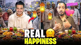 Iftar With Roadside Heroes ❤️ | Asli Sukoon Mil Gaya! 😍