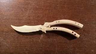How to make the CS:GO butterfly knife! - Free templates
