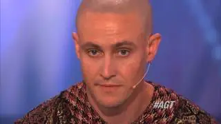 Special Head Levitates and Shocks the Crowd   America's Got Talent