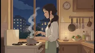 A Cozy Evening After a Long Day | Slow Living Cooking & Peaceful City Night