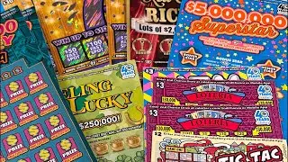 $700 Mix of All Winners ‼️ #california #lottery #scratchers #shortvideo #shortsfeed #shorts #mix