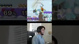 Прыжок через стену, удар Сокола #клипы #supersmashbros #smashbros #ssbm #ssbu #falconpunch #смешно