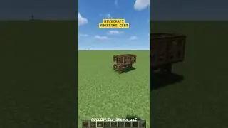 Minecraft: Shopping Cart! #shorts #minecraft #minecrafttutorial #design #viral