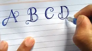 Letterhead Font styles Alphabets | Creative font Writing | Calligraphy