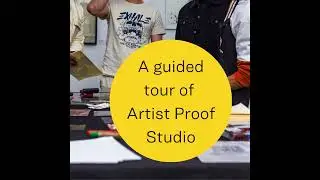 APS EXPERIENCE PROMO #printmaking #artistproofstudio