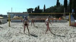 42 Beach volleyball Russia championship 2016  Sochi  Alova Stepanova and Moiseeva Syrtseva