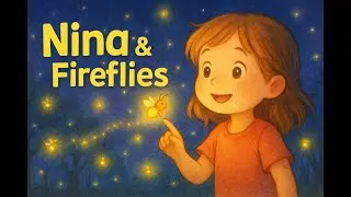 Nina and the Night Fireflies ✨ | Magical Kids Bedtime Story