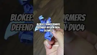 Blokees Defender Version DV04 Scourge, the cold tracker of Galvatron 🔥 #blokees #transformers #toys