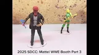 2025 SDCC: Mattel WWE Booth Part 3 #wwe #dx #wwf #wrestling #sportsentertainment #shorts 