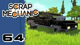 Scrap Mechanic Gameplay E64 - THE INTERCEPTOR (MadMax Vehicle)