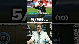 Santner Perfect Allrounder🤞#shorts #cricket #worldcup2023