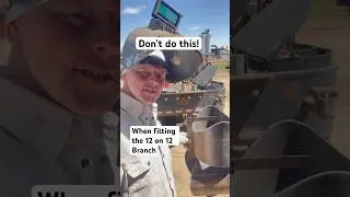 Branch test tips #pipelinewelding #welding