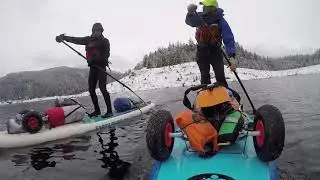 MULTI-DAY WINTER SUP CAMPING - NORTH CASCADES