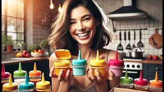 🥗 Qukaka 6x1.6 Oz Salad Dressing Containers With Lids | Best Condiment Containers With Lids for Kids