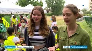 Pau/ ramassage d&eacute;chets