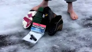 ICESPIKE ice cleats-Don&rsquo;t get cold feet running on ice!