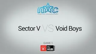 Sector V - Void Boys, game 3, NYC NA Qualifications
