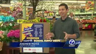 Smith's Food & Drug stores partner with KOAT School Supply Drive