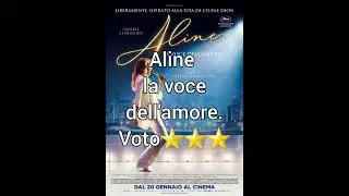 Aline la voce dell'amore. Voto ⭐ ⭐ ⭐. #alinelavocedellamore