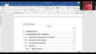 &iacute;ndice manualen, en el formato ya trabajado