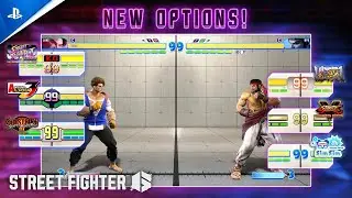 Street Fighter 6 - Battle HUD Design Setting Feature | PS5 & PS4 Games