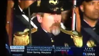 54th Massachusetts Company B Obama Parade